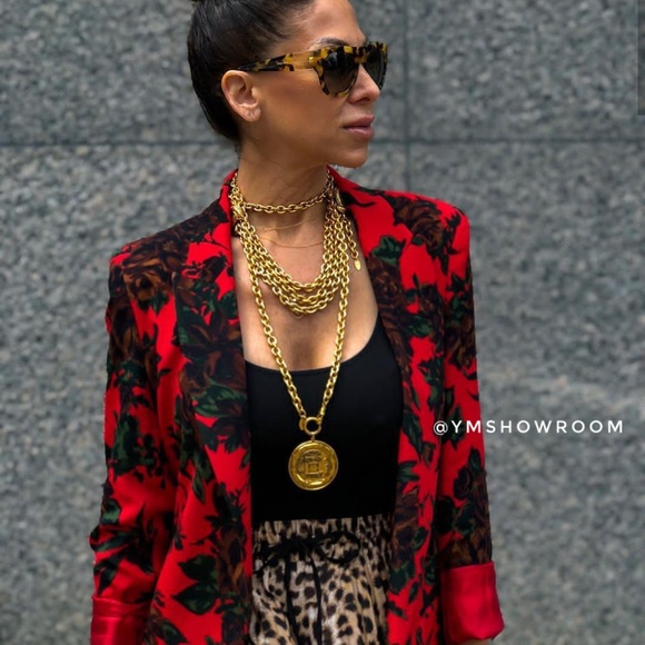 ZARA Rare Beautiful Shorts Blazer outfit NWT - Picture 2 of 4